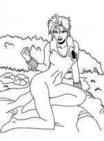 coloriage agent 13 ennemie de captain america